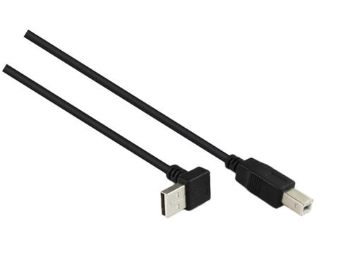 2M USB 2.0 UP Angle AM to BM Cable