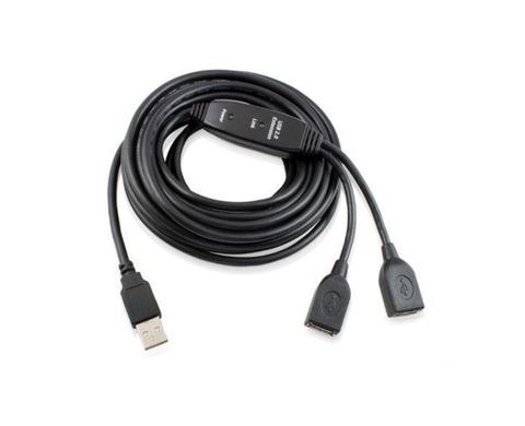 5M 2 Port USB 2.0 Active Repeater Cable