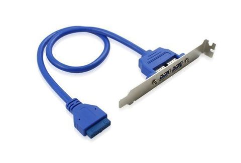 USB 3.0 Dual Motherboard Bracket