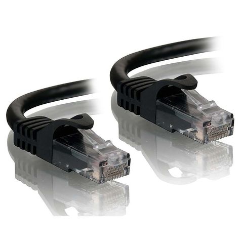 0.5m CAT6 Black Alogic Network Cable