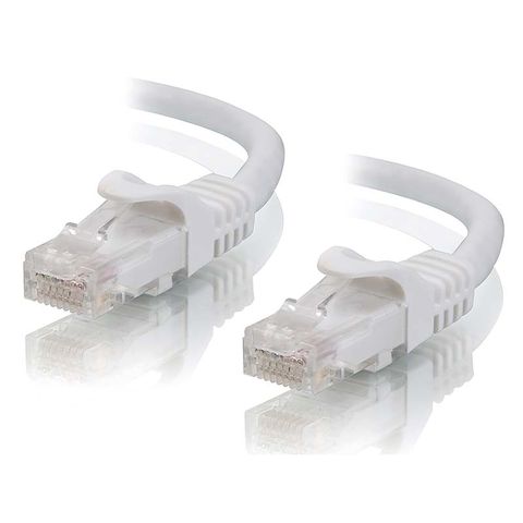 0.5m CAT6 White Alogic Network Cable