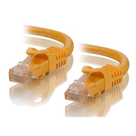 0.5m CAT6 Yellow Alogic Network Cable