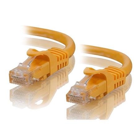 2.5m CAT6 Yellow Alogic Network Cable