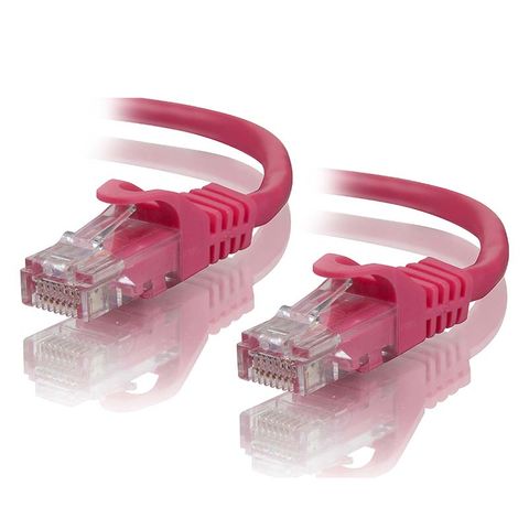 0.5m CAT6 Pink Alogic Network Cable