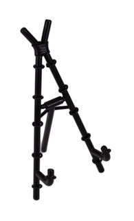 4" Metal Easels - Black - Bamboo Style - Pack of 12