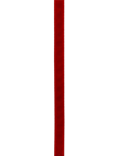 Plain Ribbon - Red - 1/4" - 100 yards per roll