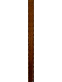 Plain Ribbon - Brown - 1/4" - 100 yards per roll