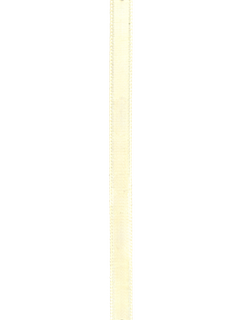 Plain Ribbon - Cream - 1/4" - 100 yards per roll
