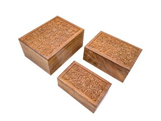 Premium Circle of Life Acacia Urn - Large only, 10 pcs