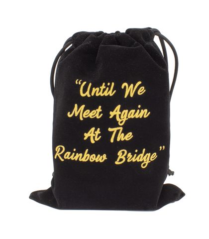 Rainbow Bridge Velvet Bag