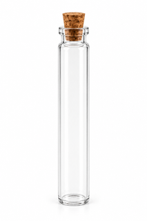 5/8" Glass Vials & Corks - 1,500 pcs of each