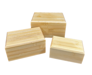 Real Bamboo Slide Urn - Small only (27 S)