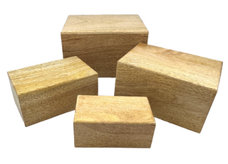 Plain Mango Slide Urn - Medium and Large, 10 pcs each