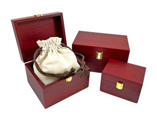 Redwood Clasp Urn w/ Pouch - Small only (36 S)