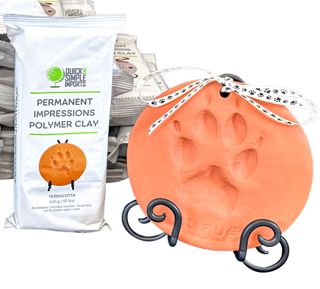 Permanent Impressions Polymer Clay - Terracotta - .95 lbs. per brick -  12 bricks per case