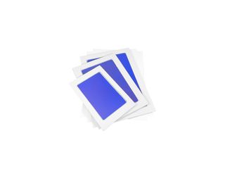 Mess-free Ink Print Kit - Small - Lake Blue Ink - 3x5" w/ 2 white imprint cards - 40 pcs per pack
