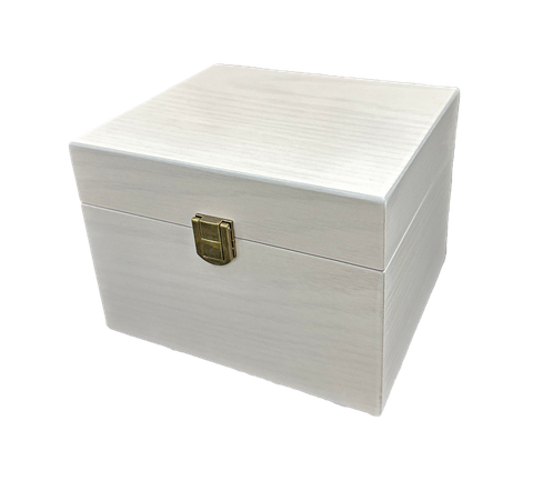 Whitewash Clasp Urn