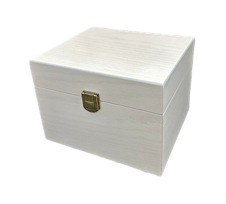 Whitewash Clasp Urn w/ Pouch - Small and Large (12 S + 12 L)