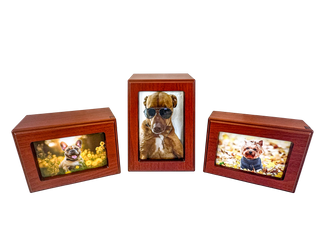 Cherry Photo Urn - Small - 40CI - 4 pcs