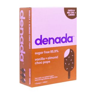 Denada Almond/Vanilla Choc Pops105mlx24