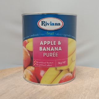 Apple Banana Puree 3Kg Riviana