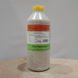 Herb Mayonnaise 1Kg Wombet Valley
