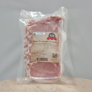 Maple Short Cut Slice Bacon 1.5Kg R/W