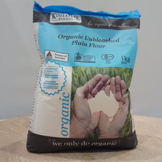 Kialla Organic Unbleached Plain Flour 1Kg