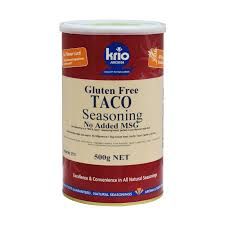 Taco Seasoning 500Gm Krio Krush