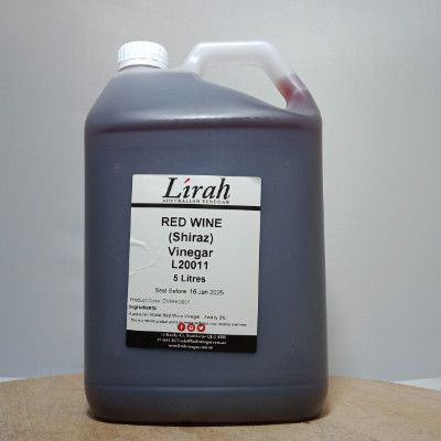 Lirah Red Wine Shiraz Vinegar  5Lt