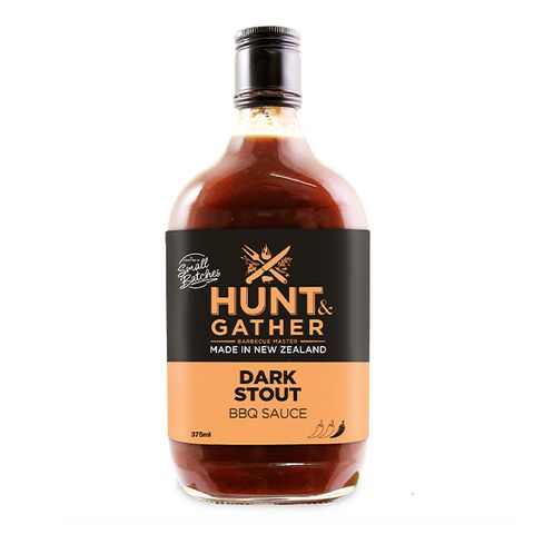 HUNT & GATHER BBQ SAUCE-STOUT 375ML