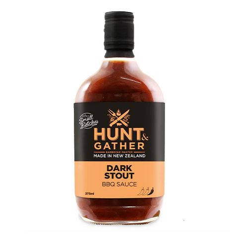 HUNT & GATHER BBQ SAUCE-STOUT 375ML