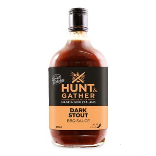 HUNT & GATHER BBQ SAUCE-STOUT 375ML