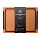 HUNT & GATHER CHOPPING BOARD NAT. BLACK GRIPS 37X27.5X6MM