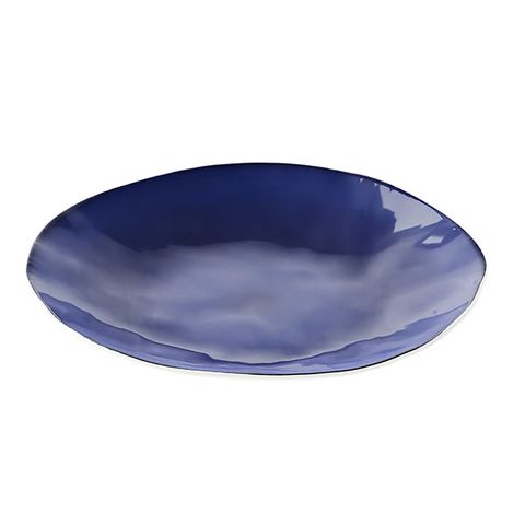 GUZZINI RIVIERA DINNER PLATE-MED BLUE