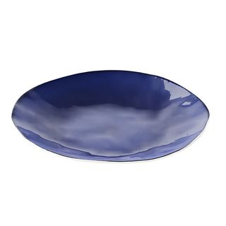 GUZZINI RIVIERA DINNER PLATE-MED BLUE