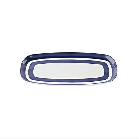 GUZZINI RIVIERA REC TRAY L - MED BLUE