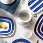 GUZZINI RIVIERA REC TRAY L - MED BLUE