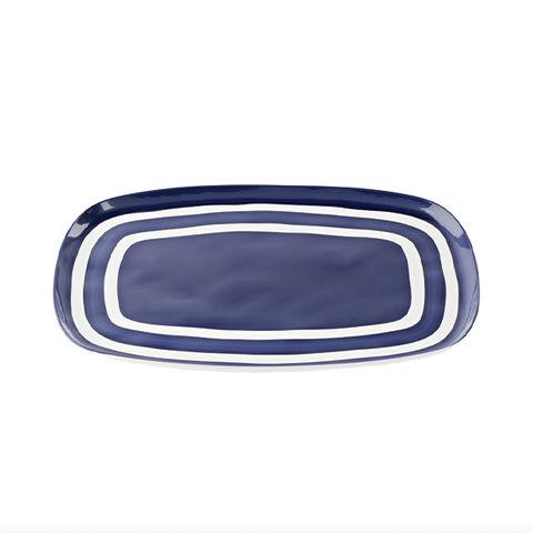 GUZZINI RIVIERA REC TRAY XL - MED BLUE