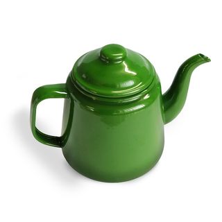 HUNT & GATHER EW TEAPOT 14CM - H.GREEN
