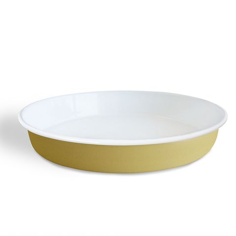 DISHY EW DEEP ROUND TRAY 30CM-BUTTER