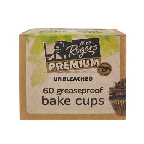 MRS.R.BAKECUPS. PREM UNBLEACHED 60