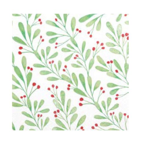 HF BERRIES IN FOLIAGE NAPKINS - 20 PK
