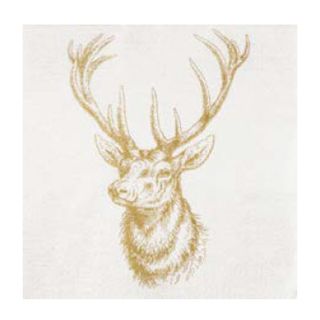 HF CLASSIC DEER NAPKINS - 20 PK