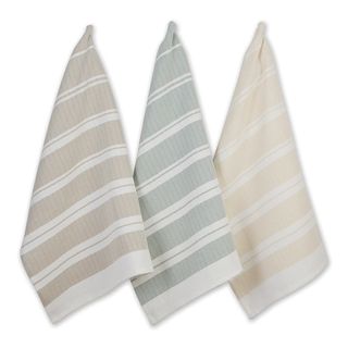 DII BOARDWALK STRIP HEAVYWEIGHT DISH TOWELS 3PK