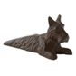 DII CAST IRON TERRIER DOOR STOPPER