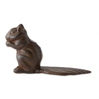DII CAST IRON CHIPMUNK DOOR STOPPER