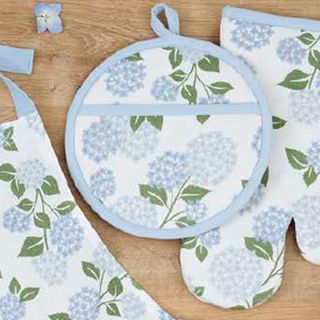 DII HYDRANGEA GARDEN OVEN MITT