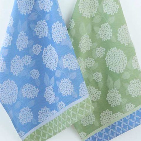 DII HYDRANGEA JACQUARD DISH TOWEL 12PK