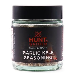HUNT & GATHER SEASONINGS - NZ KELP & GARLIC 35GR